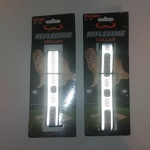 Chicago Cubs Reflective Dog Collar Baseball NWT